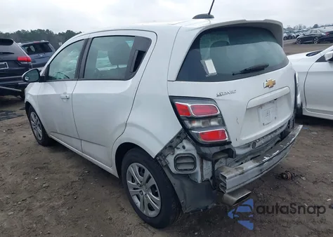 2017 Chevrolet Sonic Lt Auto from USA, damaged, VIN 1G1JG6SH9H4169954